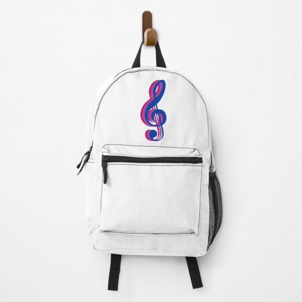 Item preview, Treble Clef Bi Flag Layers designed and sold by Musicianst0re.