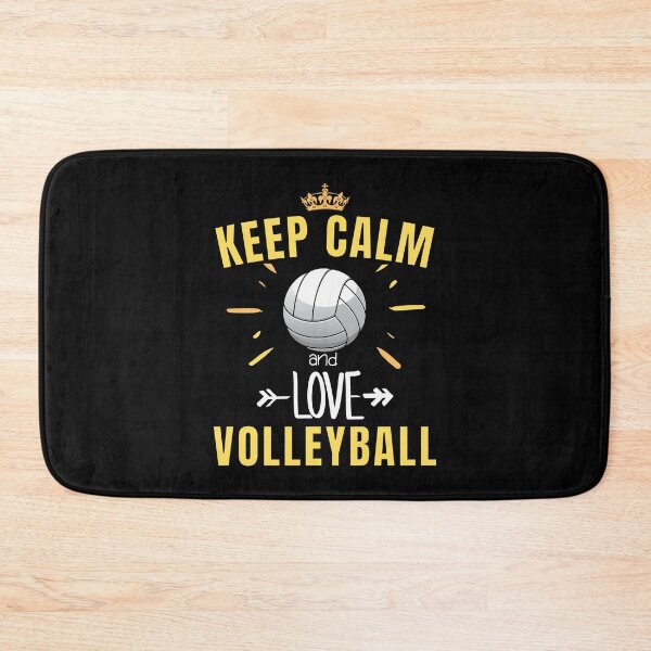Item preview, funny volleyball man - keep calm and love volleyball designed and sold by RomualdGR.