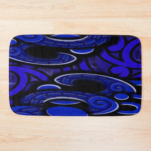 Item preview, TNT - Manaia with puhoro - BLUE designed and sold by TNT-STYLEZ.