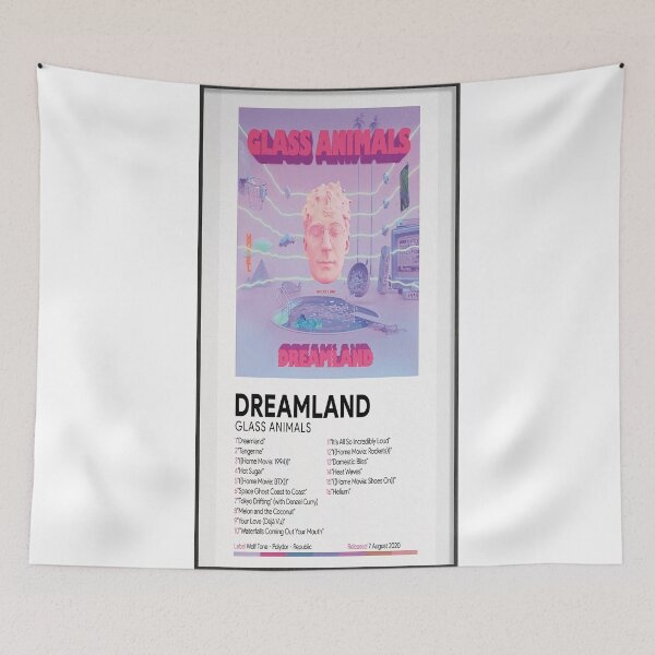 Item preview, Minimalist Album Dreamlands Music Aesthetic Poster designed and sold by maneisy.