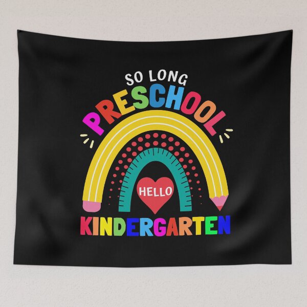 Item preview, So Long Preschool Hello Kindergarten (Last Day Of School Gift) designed and sold by i-longmanshop.