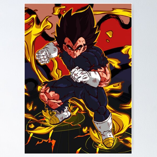 Vegeta Ssj2 Metal Print by IlanArt