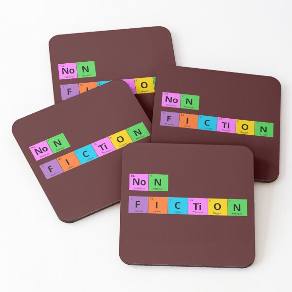 Item preview, Periodic Table For Nonfiction Lovers designed and sold by The Bookworm Store.