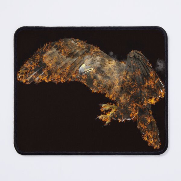 Item preview, fire eagle t-shirt | burning fire eagle designed and sold by KARTICK DUTTA.