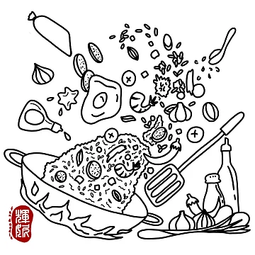 Artwork thumbnail, Fried Rice by FanDoodle