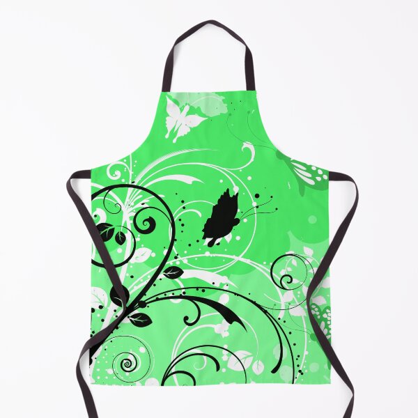 Item preview, Floral Art Lime White Butterfly  designed and sold by Tshirtstory.