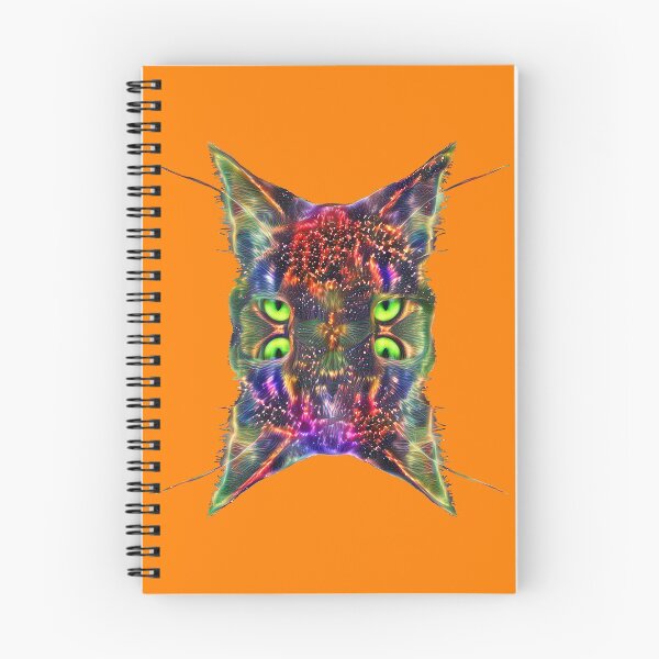 Item preview, Artificial neural style Space galaxy mirror cat designed and sold by blackhalt.