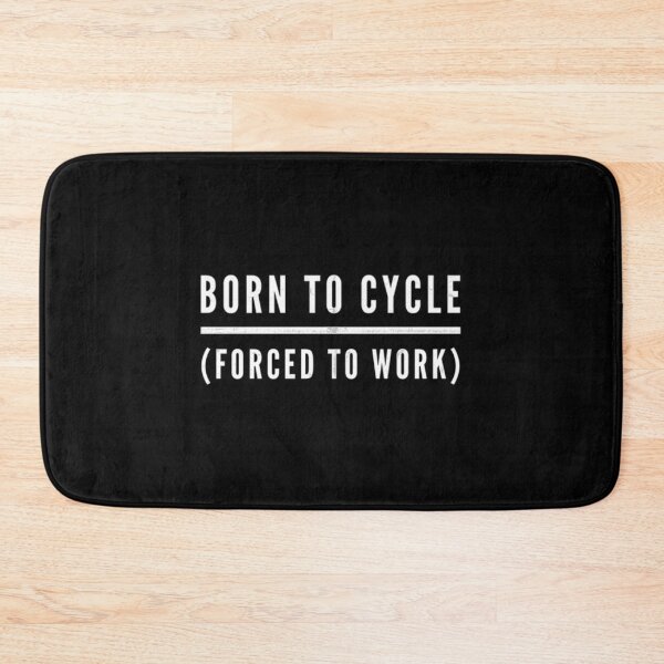 Item preview, Born To Cycle Forced To Work Bicycle Cycling Apparel Essential T-Shirt designed and sold by heajosephgi3.