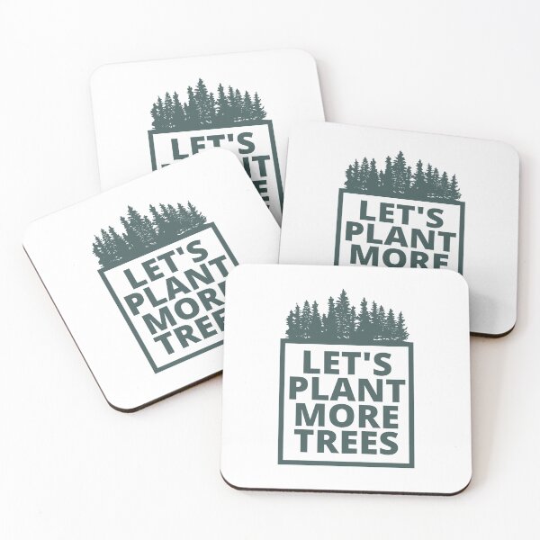 Item preview, Let's Plant More Trees designed and sold by BookOfE.