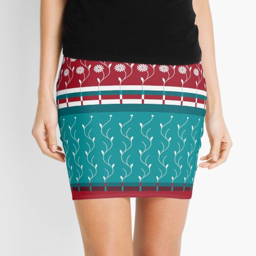 Winterflower Mini Skirt
