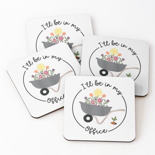 Item preview, I'll Be In My Office Garden Funny Distressed Gardening  designed and sold by AdonisShop.