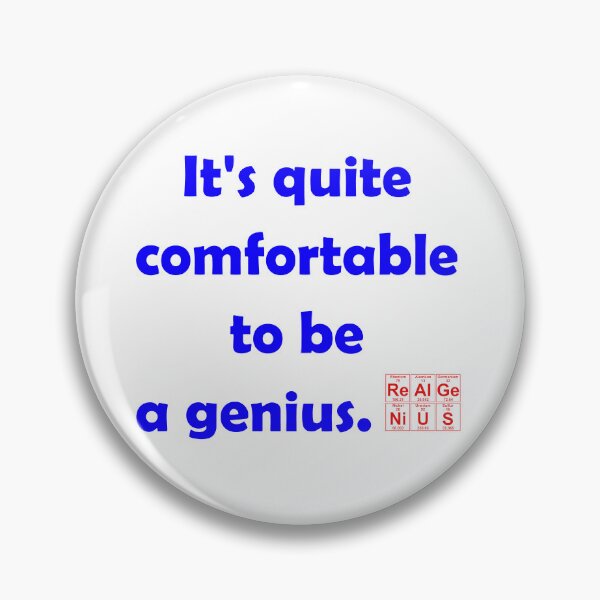 Item preview, Be a real genius designed and sold by Hilbert72.