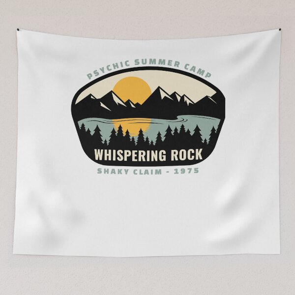 Item preview, Birthday Gift Psychic Summer Camp Whispering Rock 1975 designed and sold by BobbieVonRueden.