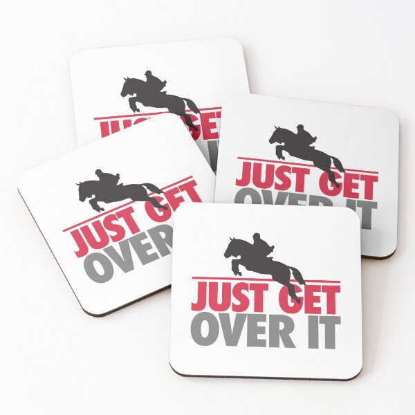Item preview, Just get over it - riding Fitted designed and sold by Eloiburer809.