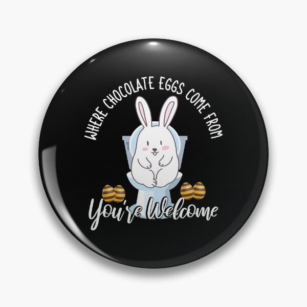 Item preview, Where Chocolate Eggs Come From Easter Potty Poop designed and sold by alltheprints.