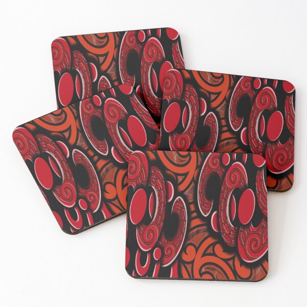 Item preview, TNT - Manaia with puhoro - RED designed and sold by TNT-STYLEZ.