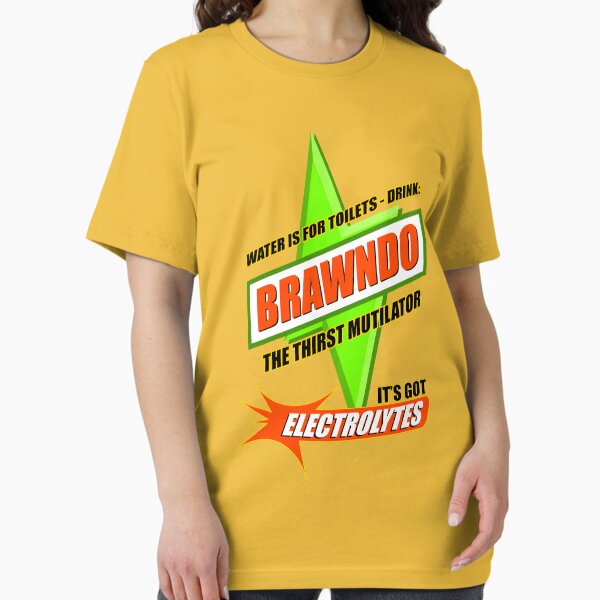 Item preview, Water is for Toilets - Drink Brawndo designed and sold by McPod.