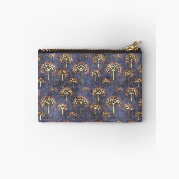 Item preview, Dandelion Umbrellas Pattern Blue Brown Beige designed and sold by EDDArt.