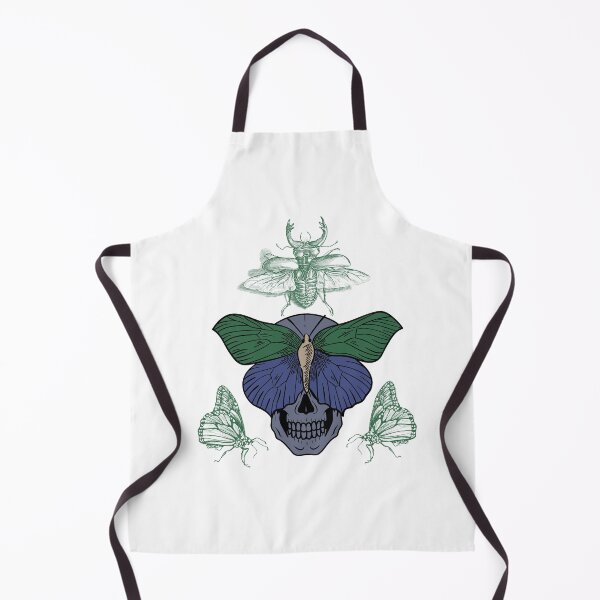 Item preview, Green-blue skull-butterfly designed and sold by KS-Y.