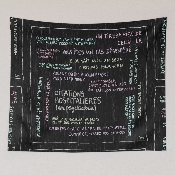Item preview, (In)hospitable quotes designed and sold by MentaLee.