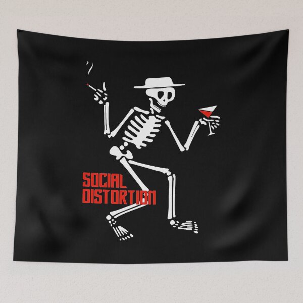 Item preview, Social American punk rock band art gift designed and sold by RuyaBaykam.