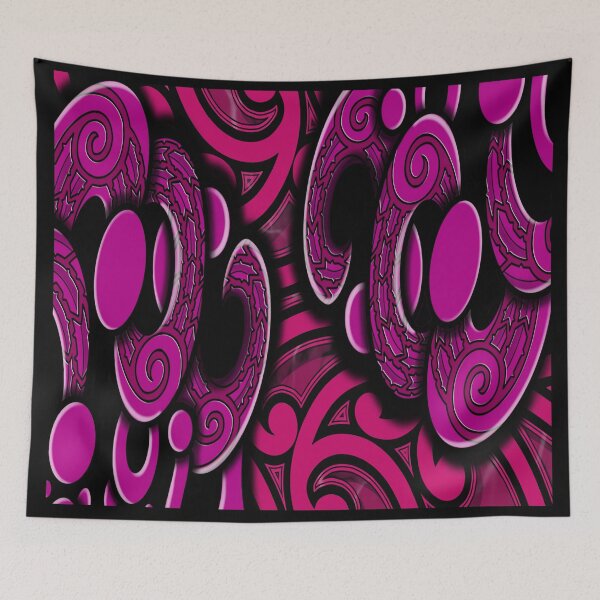 Item preview, TNT - Manaia with puhoro - PINK designed and sold by TNT-STYLEZ.