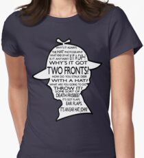 Sherlock's Hat Rant - Dark Women's Fitted T-Shirt