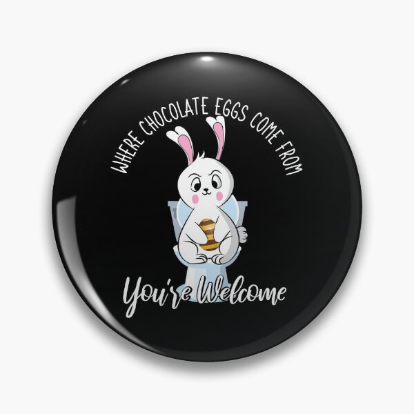 Item preview, Where Chocolate Eggs Come From Easter Potty Poop designed and sold by alltheprints.