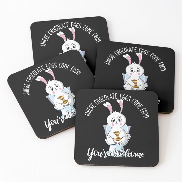 Item preview, Where Chocolate Eggs Come From Easter Potty Poop designed and sold by alltheprints.