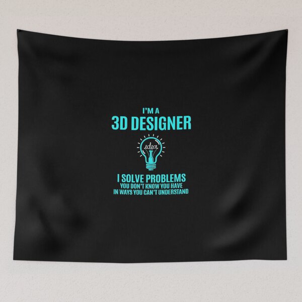 Item preview, 3D Designer T Shirt - I Solve Problems Gift Item Tee designed and sold by watkinsmat.