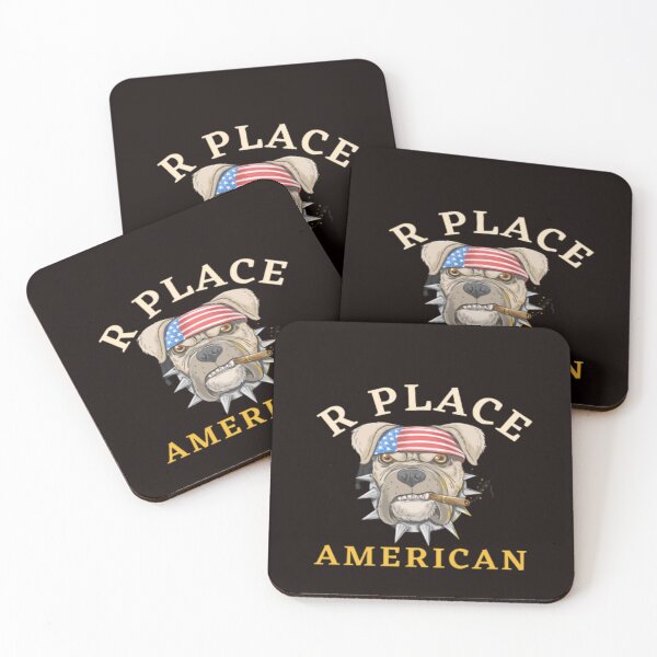 Item preview, R Place American bulldog designed and sold by Nero9o.