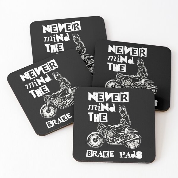 Item preview, Never Mind The Brake Pads Motorcycle Punk Rock Graphic designed and sold by GO SHIRT-TEE.