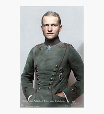 Manfred von Richthofen, the Red Baron Photographic Print