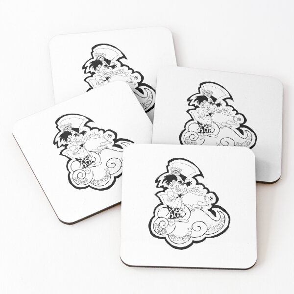 Item preview, Mad Hatter monochrome designed and sold by OxPsySoc.