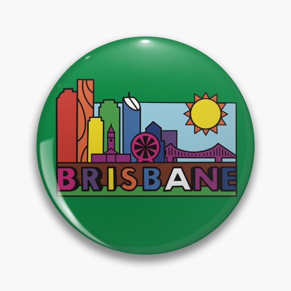 Item preview, BRISBANE - simplified [Jesse Irwin Art] designed and sold by JesseIrwinArt.