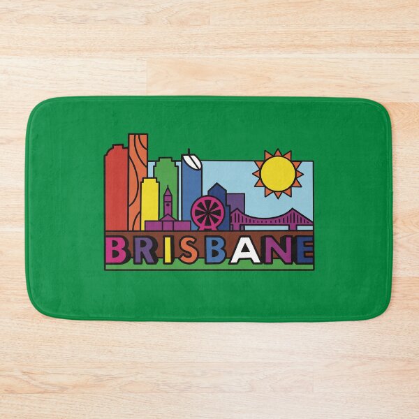 Item preview, BRISBANE - simplified [Jesse Irwin Art] designed and sold by JesseIrwinArt.