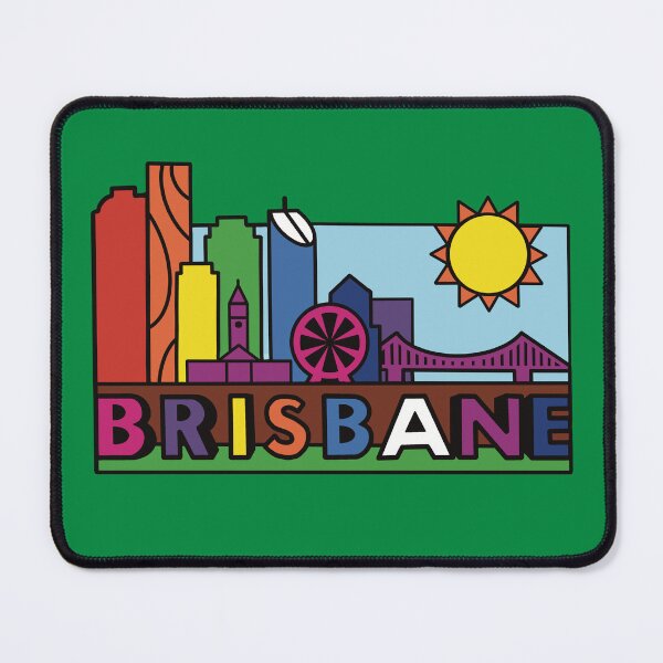 Item preview, BRISBANE - simplified [Jesse Irwin Art] designed and sold by JesseIrwinArt.