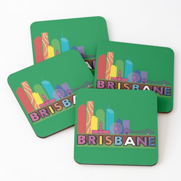 Item preview, BRISBANE [Jesse Irwin Art] designed and sold by JesseIrwinArt.