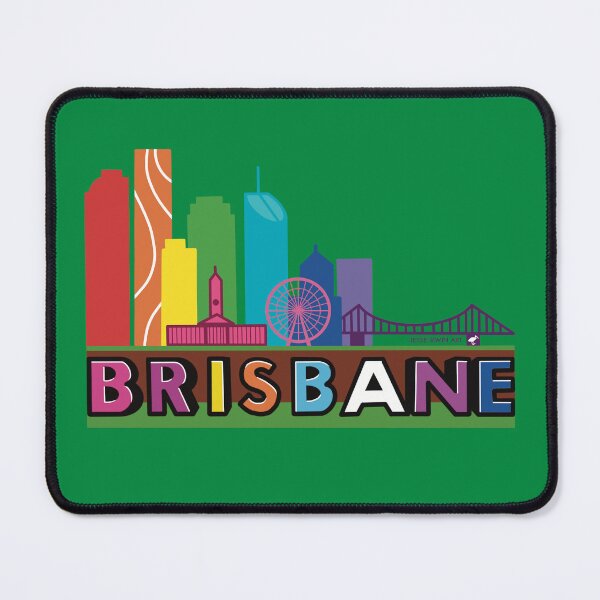 Item preview, BRISBANE [Jesse Irwin Art] designed and sold by JesseIrwinArt.