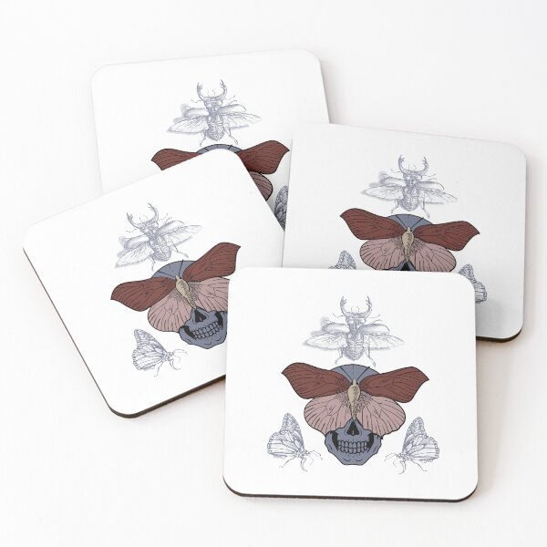 Item preview,  Blue-brown skull-butterfly designed and sold by KS-Y.