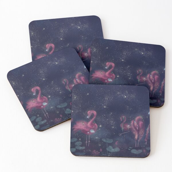 Item preview, Blooming Flamingos designed and sold by IcyArtShop.