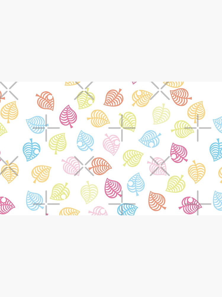 Nook Leaf Aloha Logo - Rainbow Colors on White by TheMajesticGoat