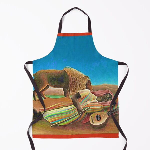 Item preview, Henri Rousseau's The Sleeping Gypsy (La Bohémienne endormie) (1897) famous painting (digitally enhanced by WatermarkNZ Press) designed and sold by CristalleLisa.