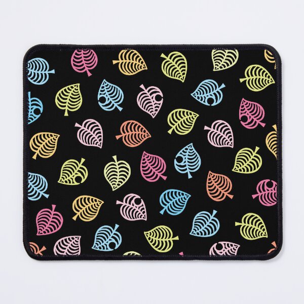 Item preview, Nook Leaf Aloha Logo - Rainbow Colors on Black designed and sold by TheMajesticGoat.