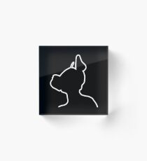 Nerdy Doggo Pup Hood Acrylic Block