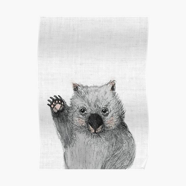 Wombat Poster