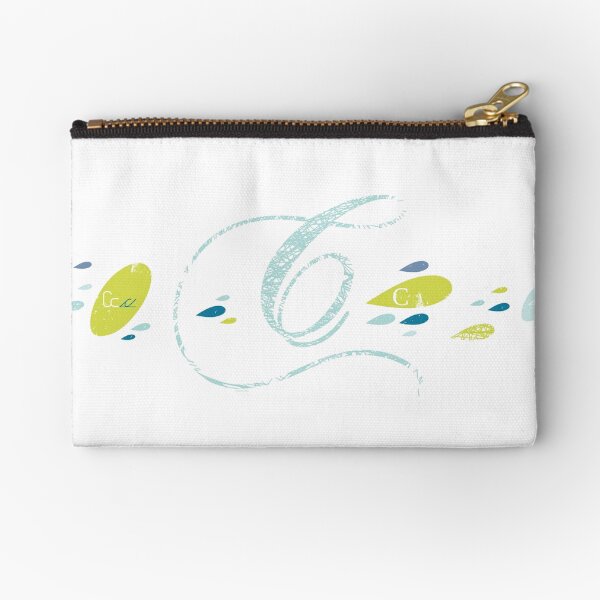 C-curl Zipper Pouch