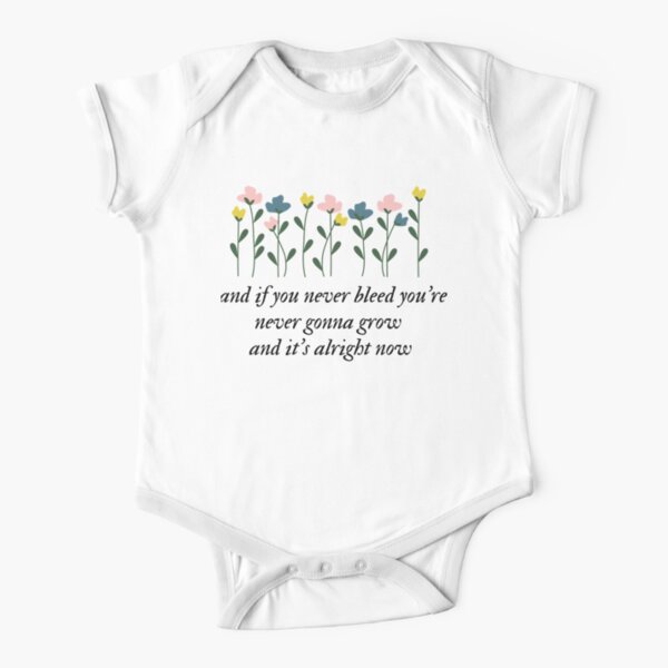 Taylor Swift Lyrics Short Sleeve Baby One Piece For Sale Redbubble