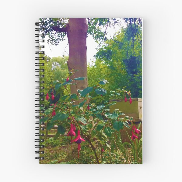 Item preview, #185 |☼| Hardy / Hummingbird Fuchsia Flowers - Landscape Shot (Elsham Hall, Gardens & Country Park) designed and sold by Naean H.F. (Nez Man).