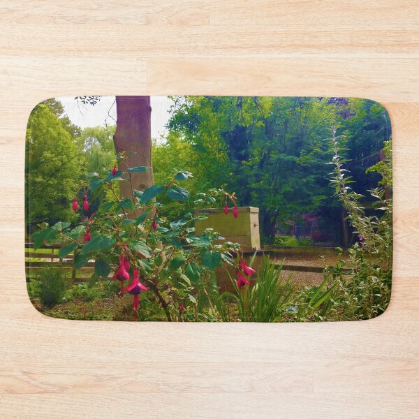 Item preview, #185 |☼| Hardy / Hummingbird Fuchsia Flowers - Landscape Shot (Elsham Hall, Gardens & Country Park) designed and sold by Naean H.F. (Nez Man).